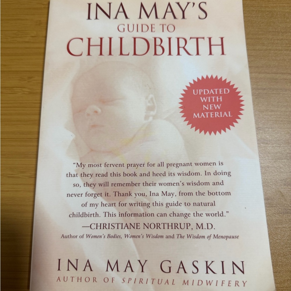 Ina May's Guide to Childbirth-updated edition book